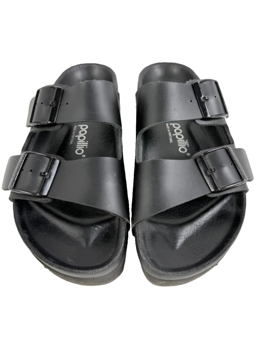 Birkenstock Papillio Arizona Flex Platform EU38 W7 Exquisite Slide Mule Sandal